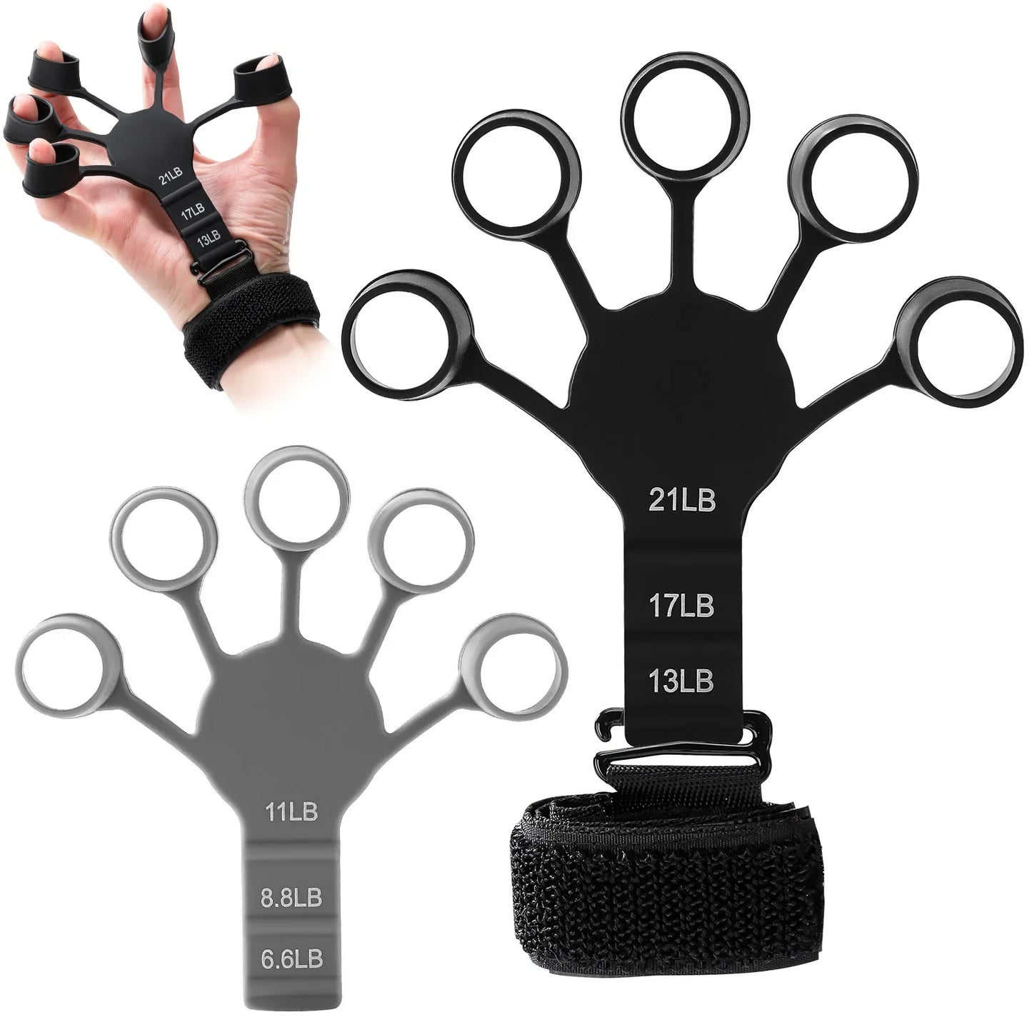 Grip Strengthener - Hand Rehabilitation Exerciser for Finger/Wrist Therapy & Vein Circulation Improvement