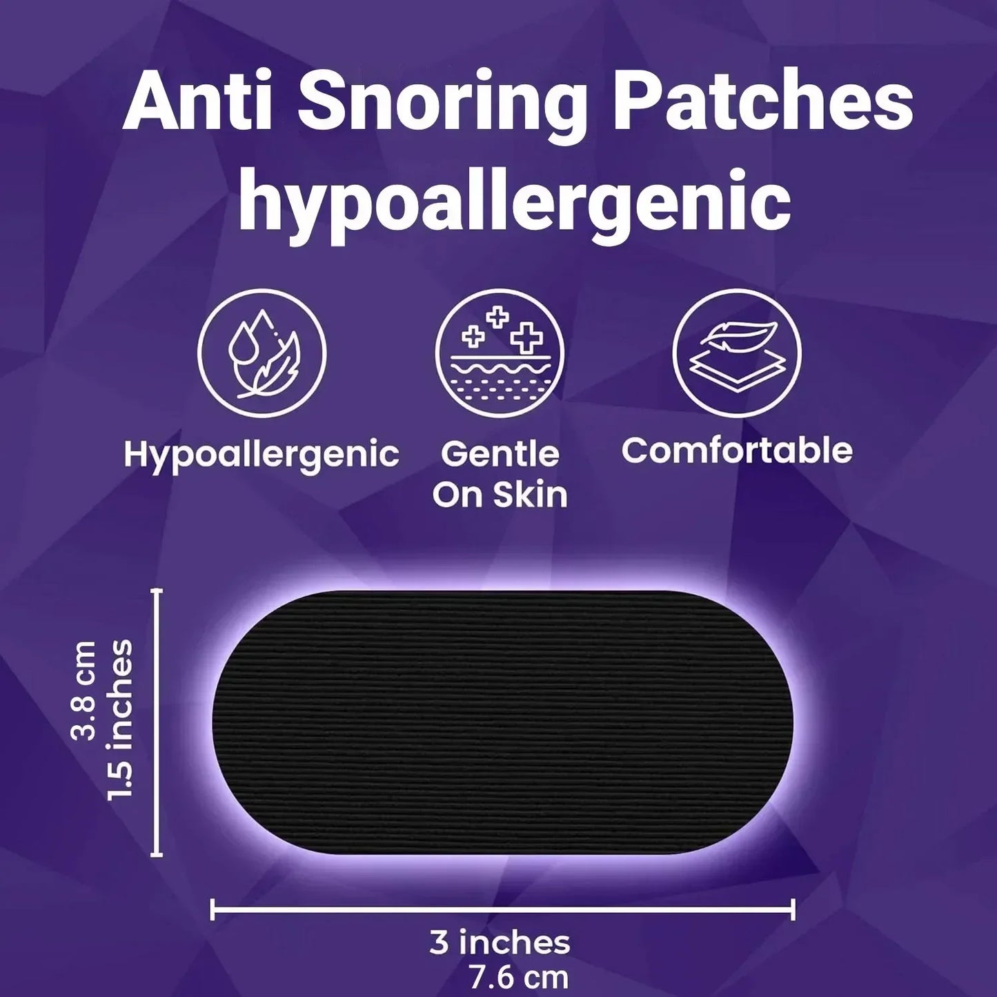 Anti Snoring Mouth Tape Medical Grade Sleep Strips for Snoring Relief & Breathing Gentle Nasal Tape for Travel and Home Use