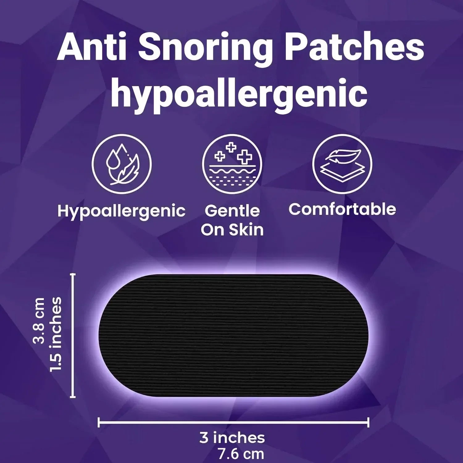 Anti Snoring Mouth Tape Medical Grade Sleep Strips for Snoring Relief & Breathing Gentle Nasal Tape for Travel and Home Use