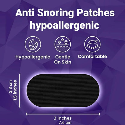 Anti Snoring Mouth Tape Medical Grade Sleep Strips for Snoring Relief & Breathing Gentle Nasal Tape for Travel and Home Use