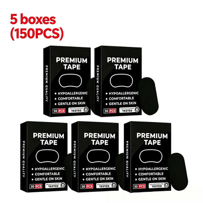 Anti Snoring Mouth Tape Medical Grade Sleep Strips for Snoring Relief & Breathing Gentle Nasal Tape for Travel and Home Use